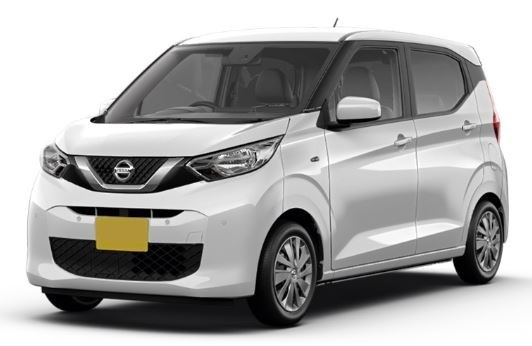 新車リース　軽自動車　新型日産デイズ　X　ホワイト.JPG